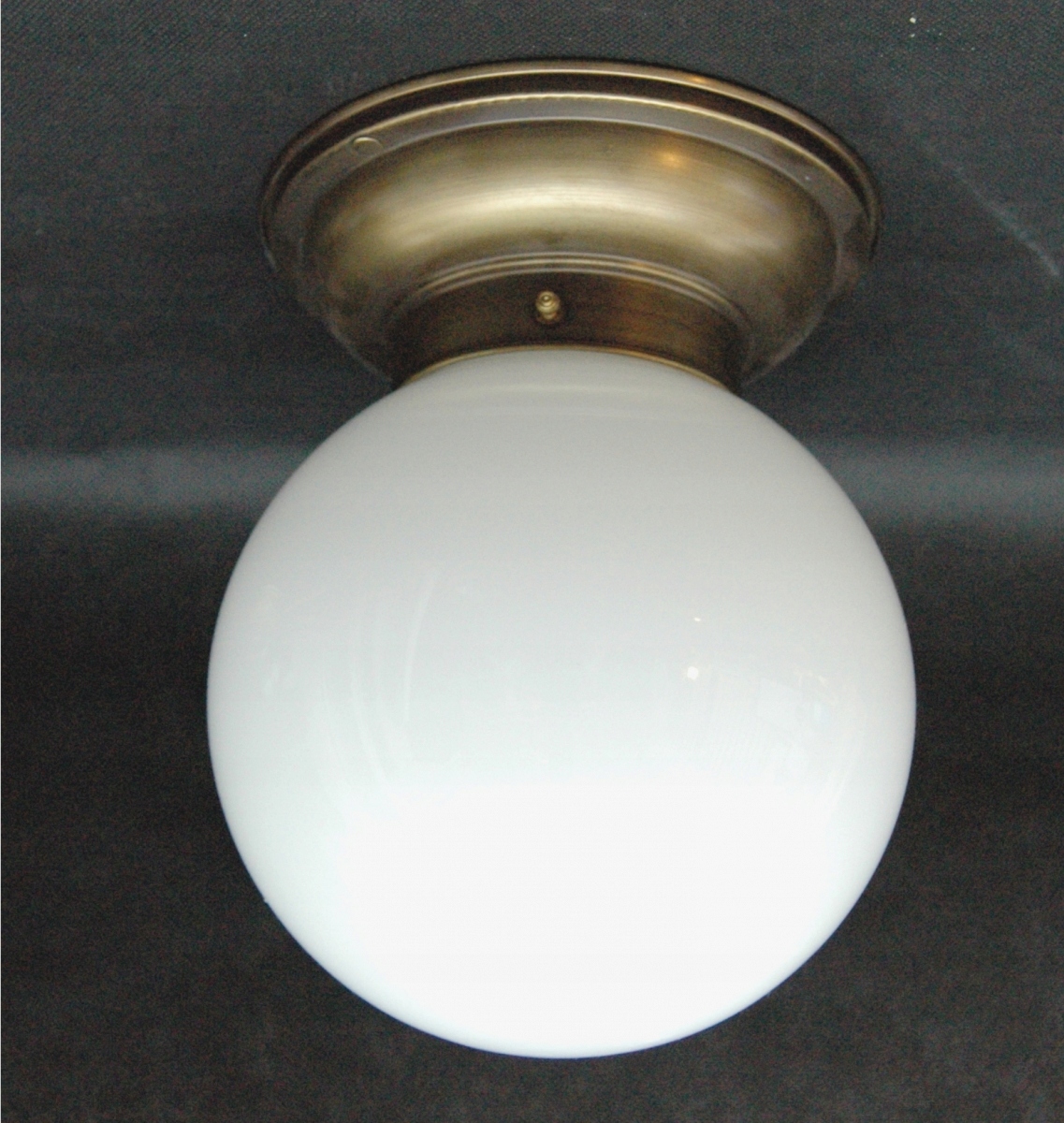 Stropné Svietidlo, mosadzná stropná lampa Fi 20 cm