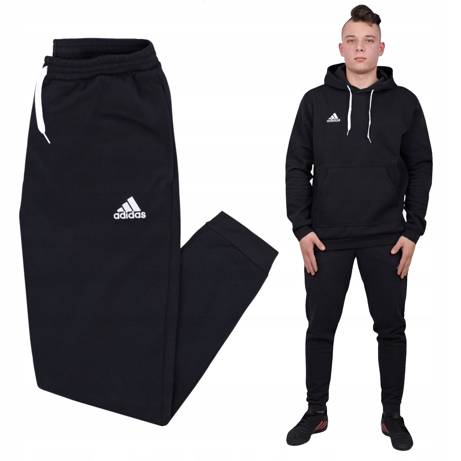 

Męskie Spodnie Dresowe Adidas Bawełniane XXL