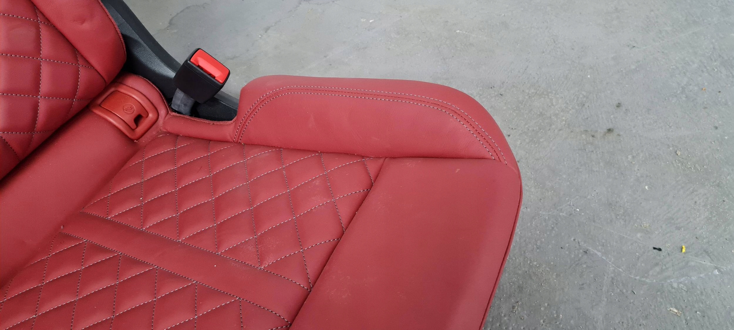 SQ5 80A Q5 LIFT Leder Blende Abdeckung Sitz heck Sitz SLINE MAGMAROT