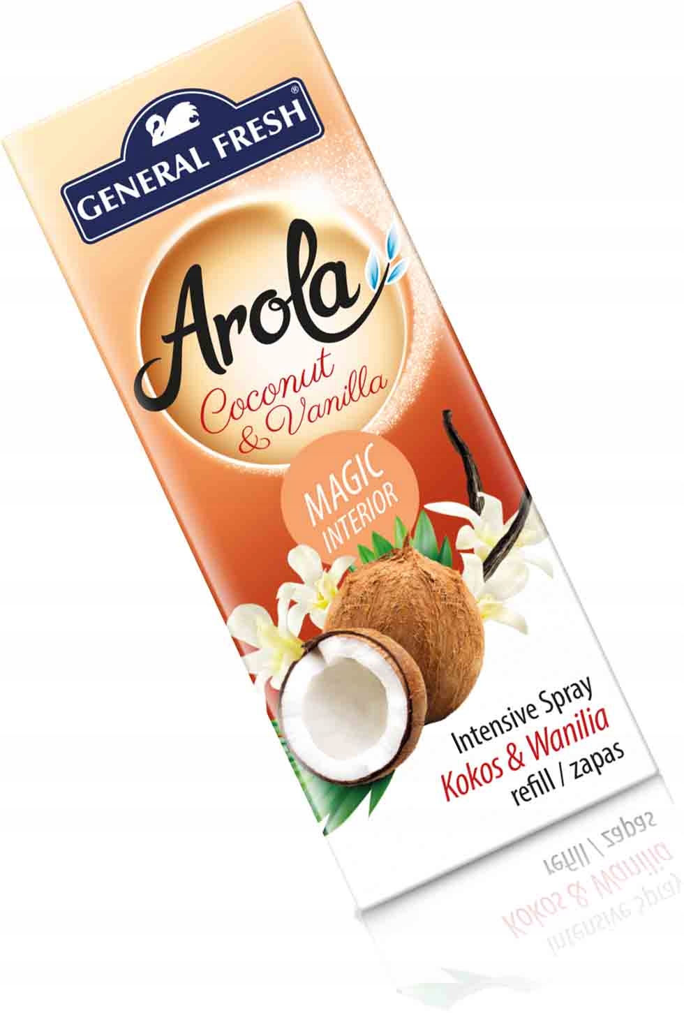 GENERAL ODŚWIEŻACZ SZYSZKA ZAPAS 40 ML KOKOS