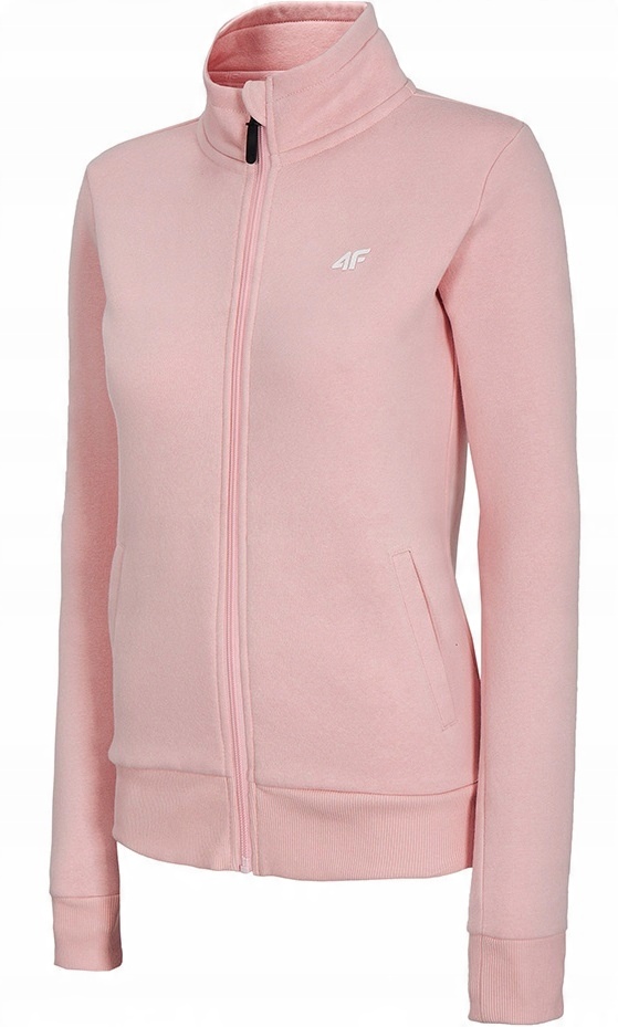 

4F Bluza Damska Rozpinana Bawełna BLD351 Róż L
