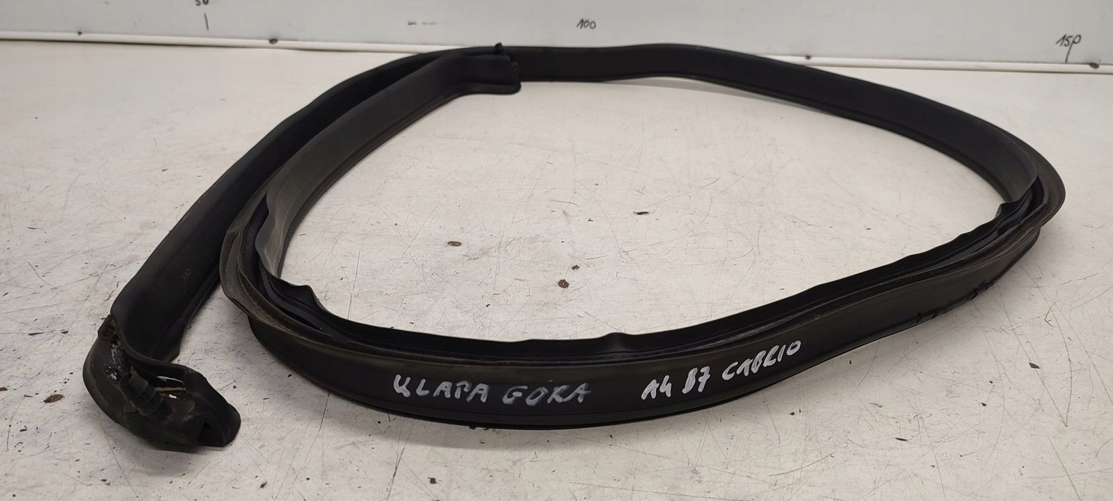 gasket bonnet boot Audi A4 B7 Cabrio 2,0 TDI
