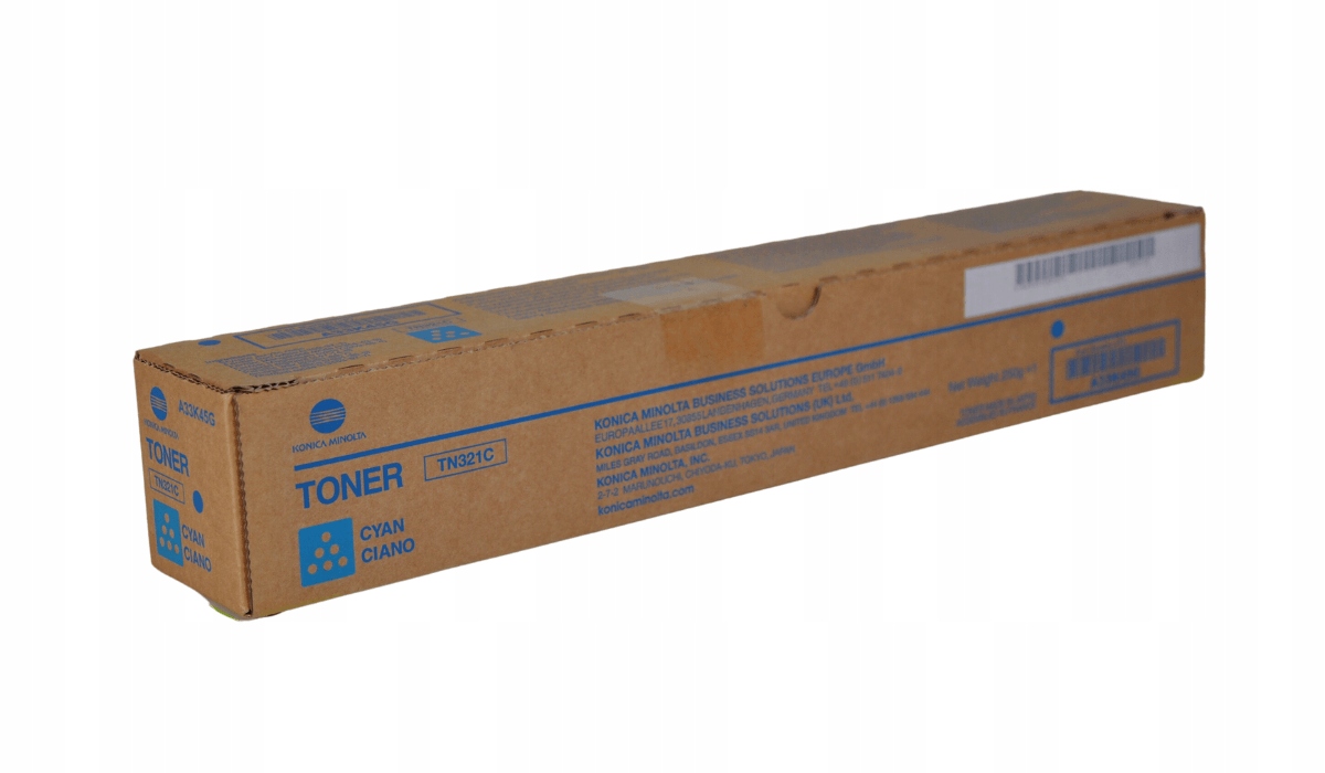 Toner Konica Minolta TN-321 A33K450 C Originál C224 C224e C284 C284e C364e
