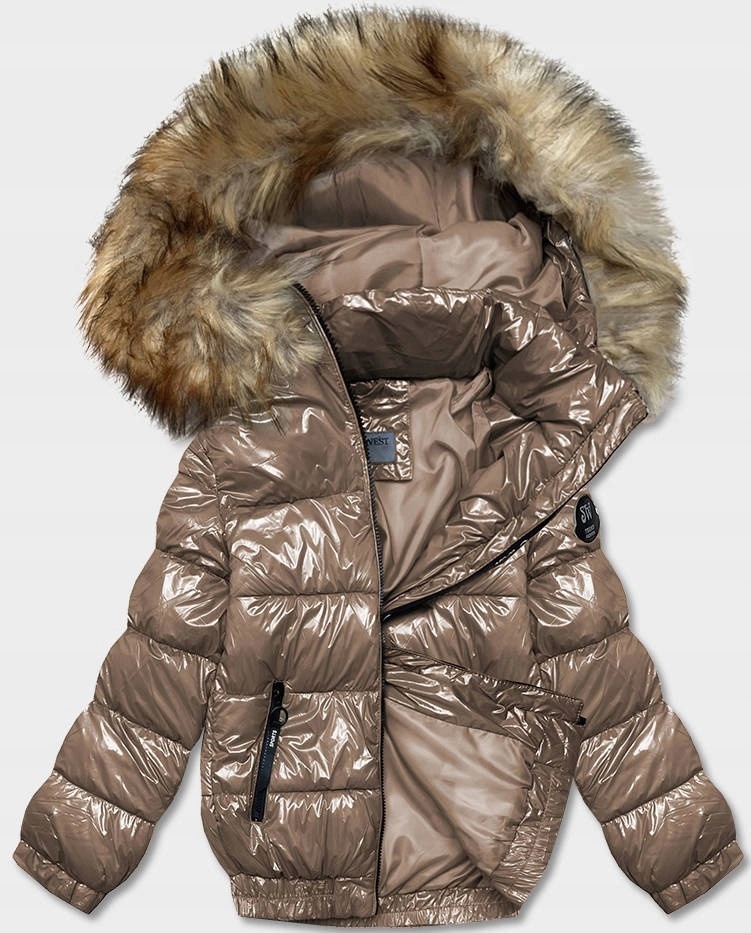 Krátká Přechodová Bunda B8039 J.bronz XL (42)