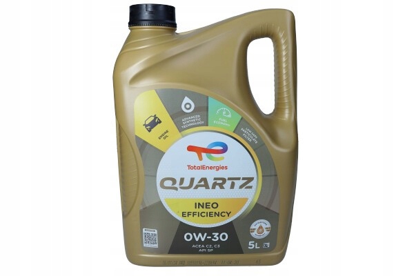 Olej Total Quartz 0W30 5L Ineo Efficiency C2 C3 Sp LL19 Fe LL-12 Fe