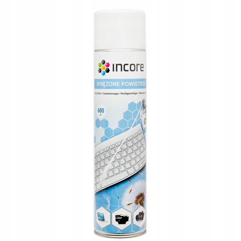 

Sprężone powietrze duże opak. Incore ISC1280 600ml