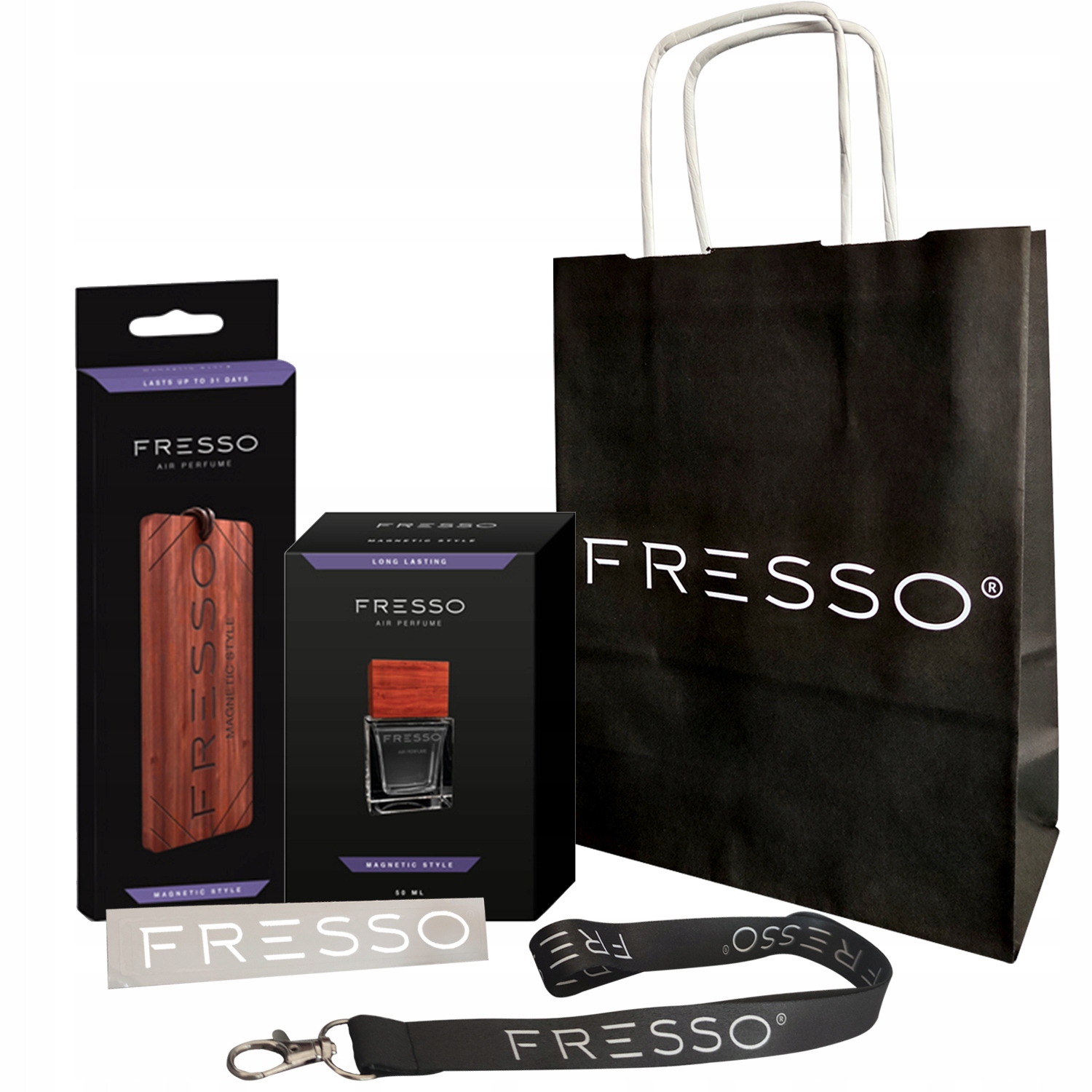 Zestaw Fresso Magnetic Style Perfumy Zawieszka