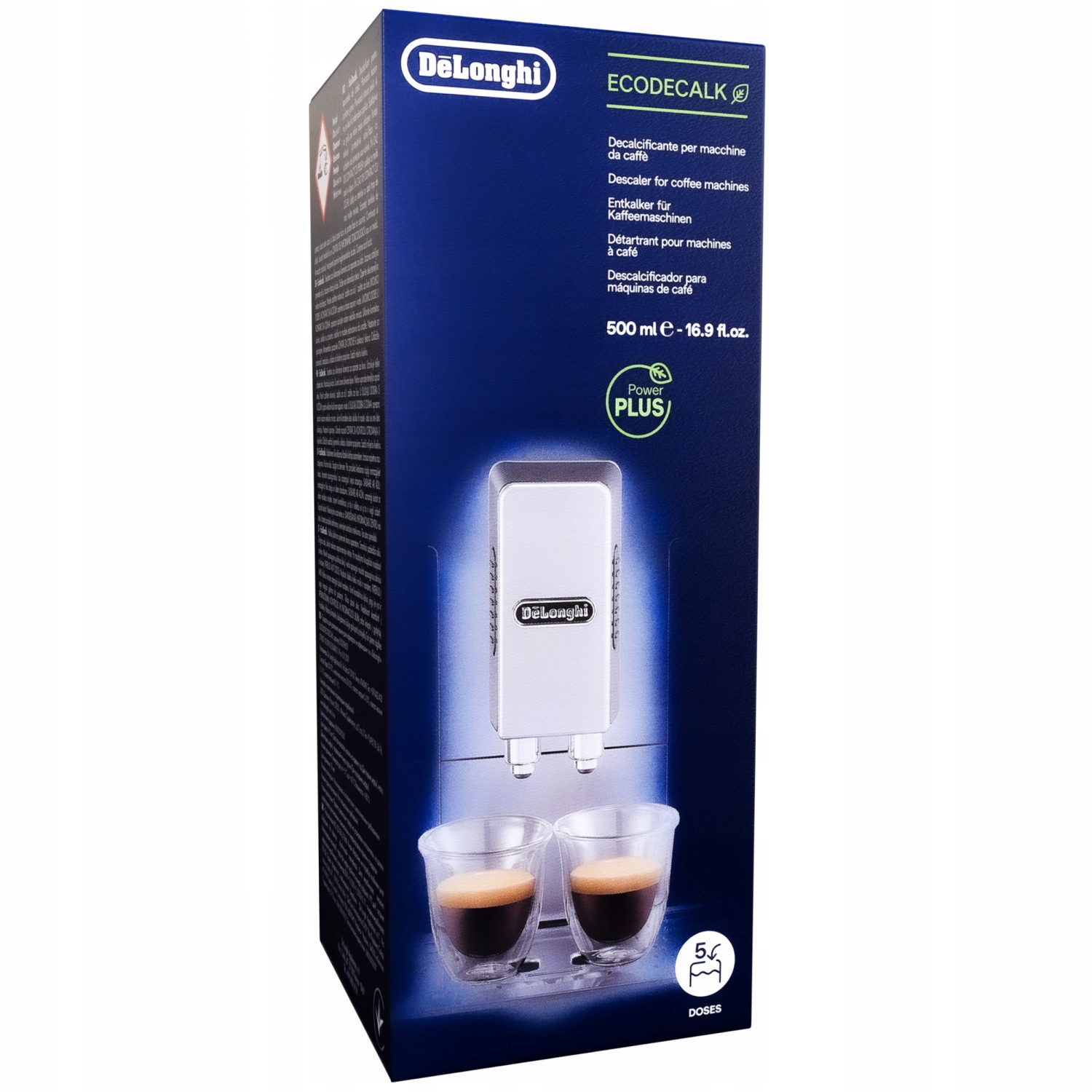 Odkamieniacz do ekspresu Delonghi EcoDecalk 2x0,5l Kod producenta DLSC500