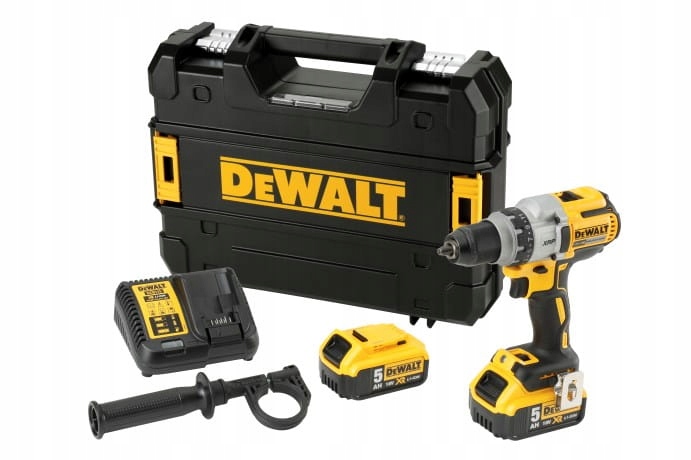 

DCD991P2 Dewalt Wkrętarka 95Nm 3 Biegi 2x5Ah