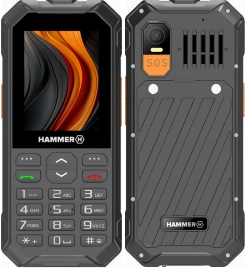 Hammer 6 Lte Odolný, voděodolný, velká baterie 2500 mAh