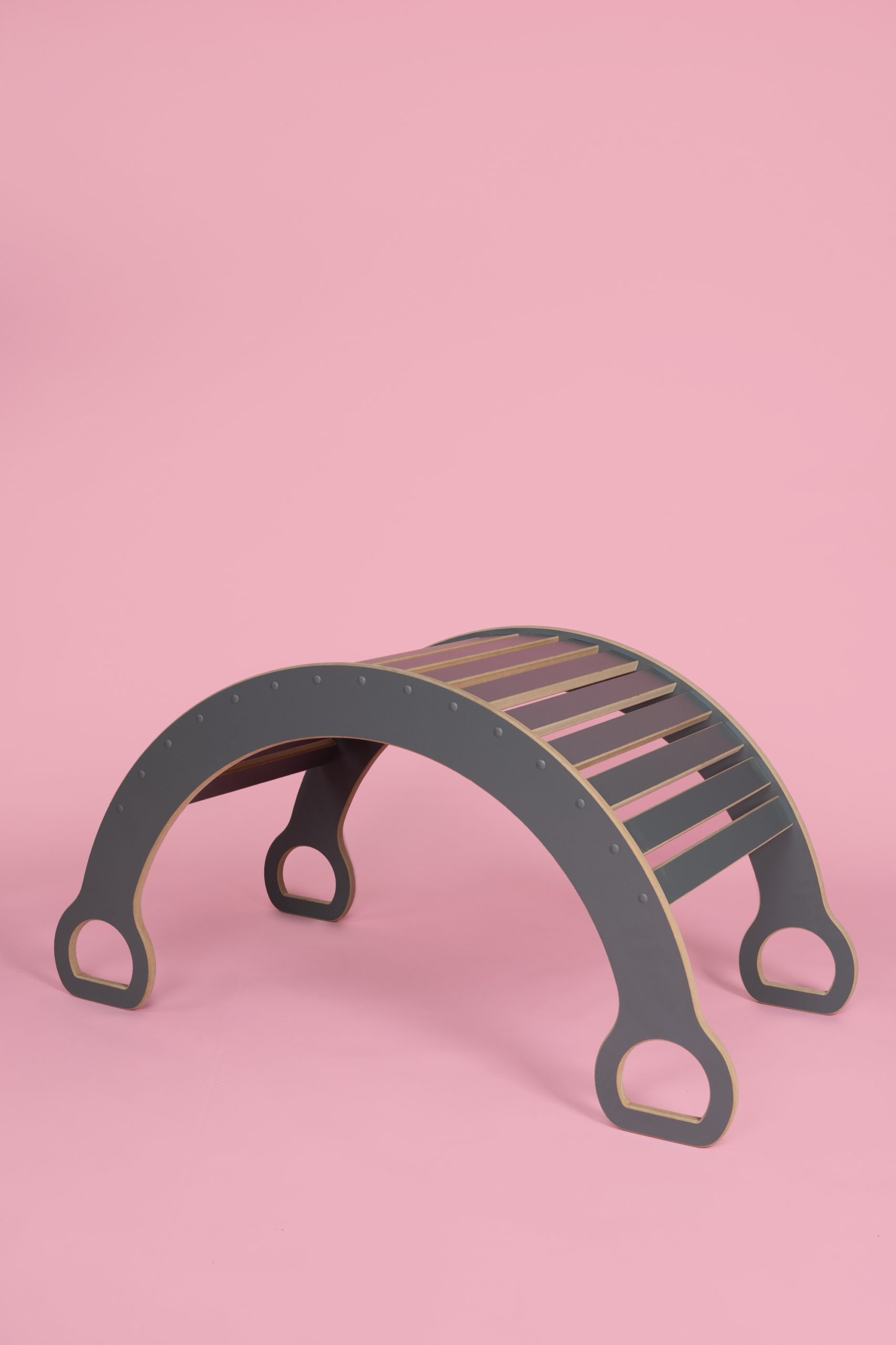 3w1 BUJAK DUŻY + ZJEŻDŻALNIA DRABINKA + BLAT TUPTI.WOOD Materiał inny