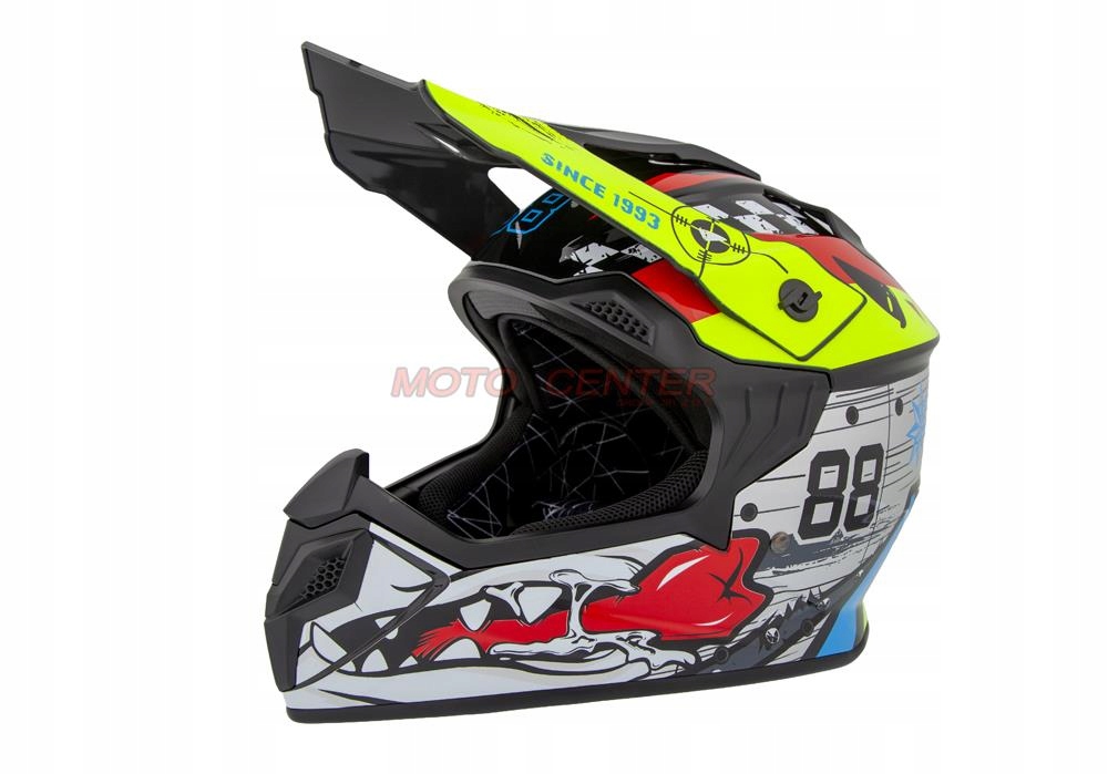 Detská Prilba Blexx Na Cross Shiny Shark Štvorkolka Bicykel Bmx Enduro Ece M