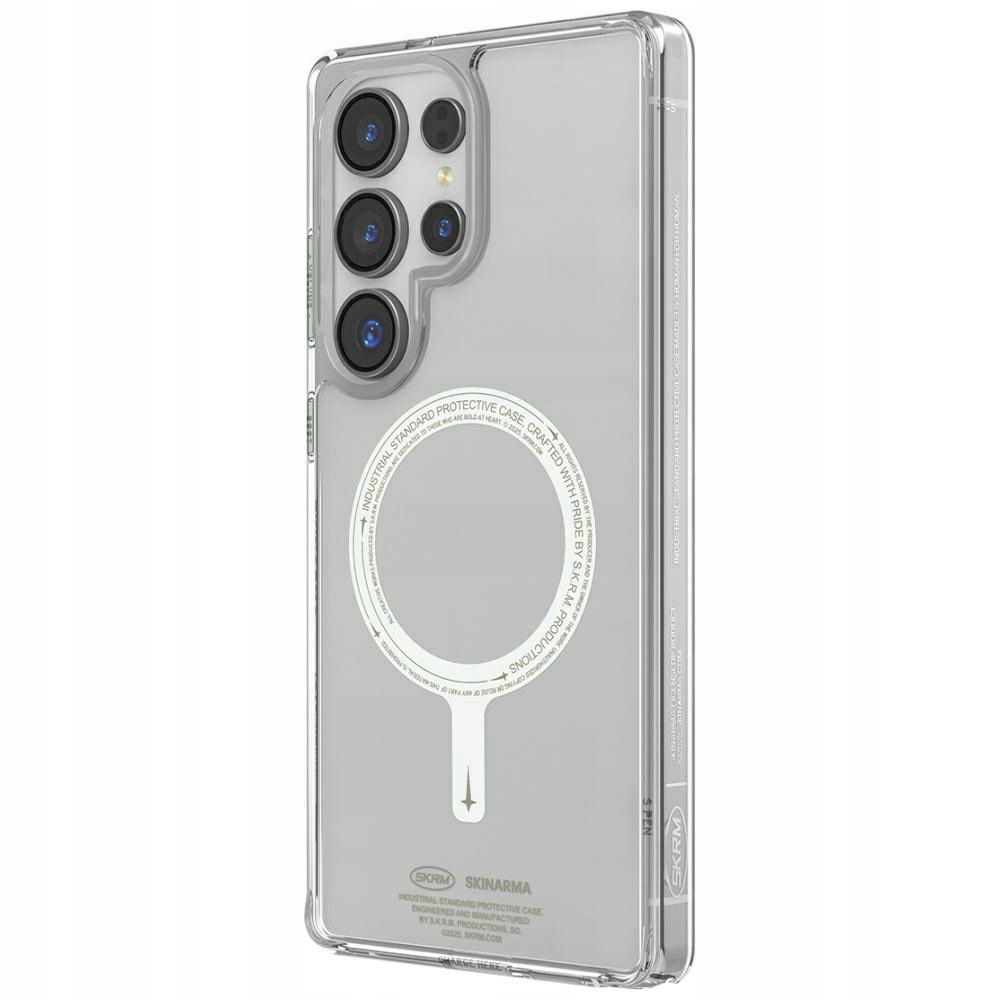 Etui Skinarma Saido MagSafe do Samsung Galaxy S25 Ultra niteglow