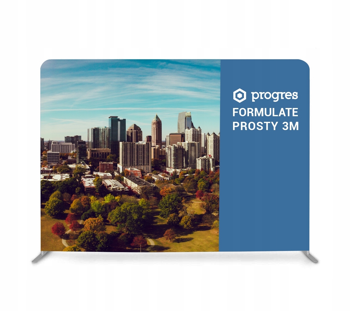 ŚCIANKA REKLAMOWA TEKSTYLNA FORMULATE PROSTA 300cm