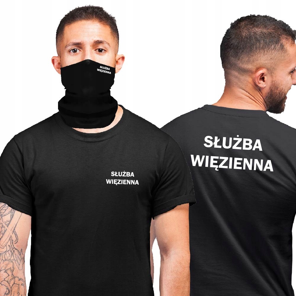 

Koszulka I Komin Z Nadrukiem Służba Więzienna Hit