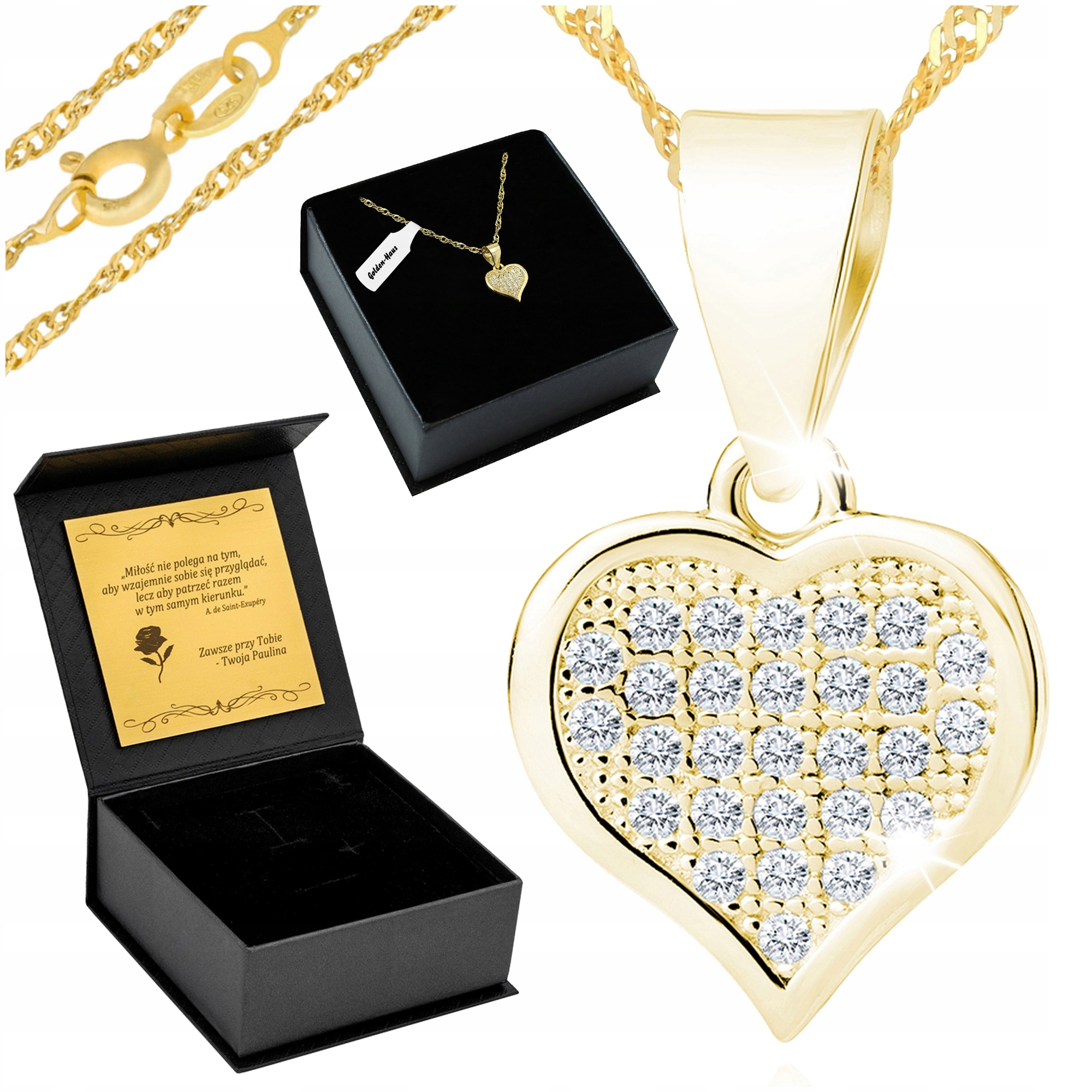 Dámský Řetízek řetízek přívěsek se srdcem, stříbro 925, Dárek Gravírování