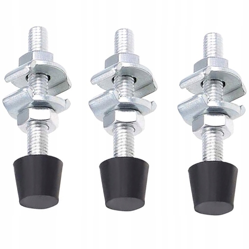 

3x Śruba dociskowa z gumą – wulkanizowana M4x25
