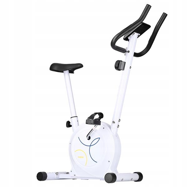 Rower Stacjonarny Do Ćwiczeń One Fitness Magnetyczny Biały Puls Tablet