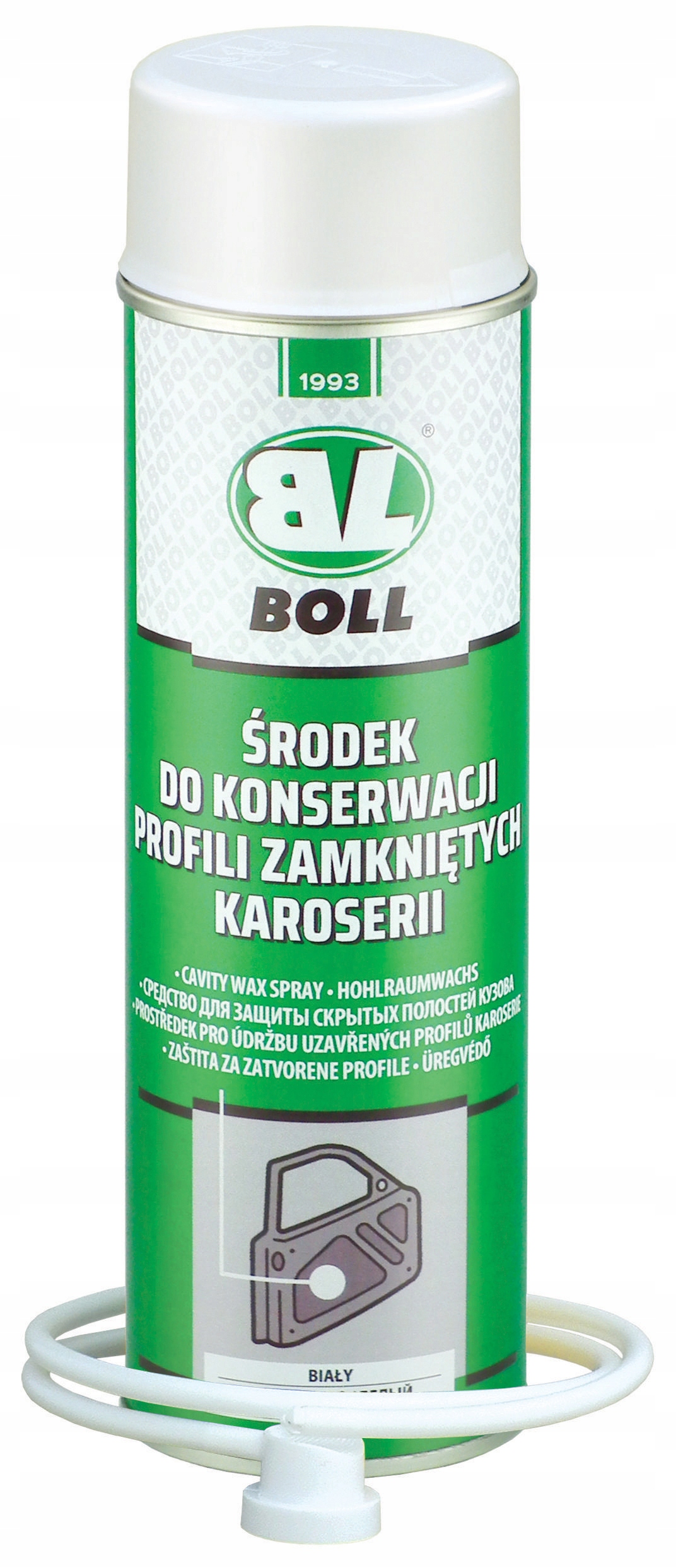Boll 500ml Przezroczysty Środek do Konserwacji Profili Zamkniętych antyrdza