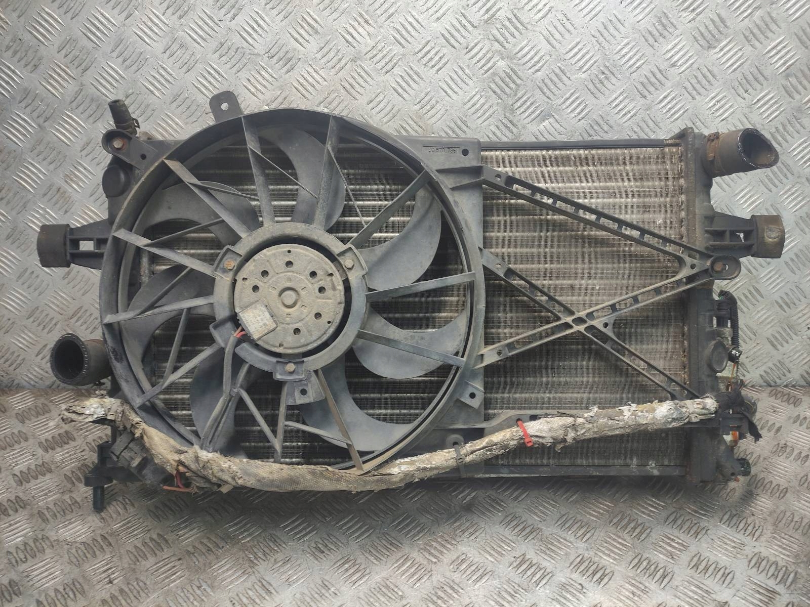 КОМПЛЕКТ КУЛЕРОВ + ВЕНТИЛЯТОРЫ ASTRA G BERTONE 1.8