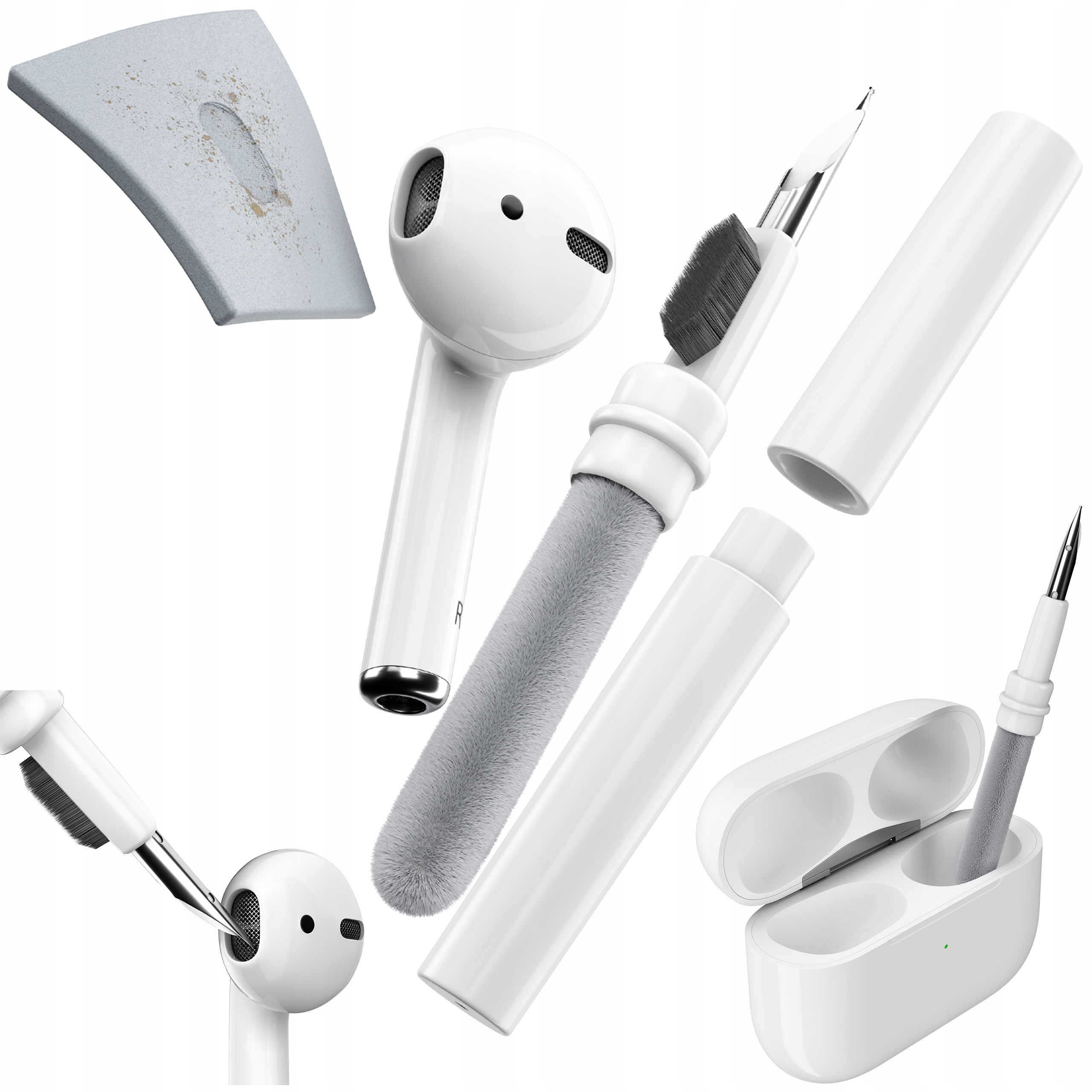Keybudz AirCare 1.5 Cleaning Kit Zestaw do Czyszczenia Słuchawek AirPods