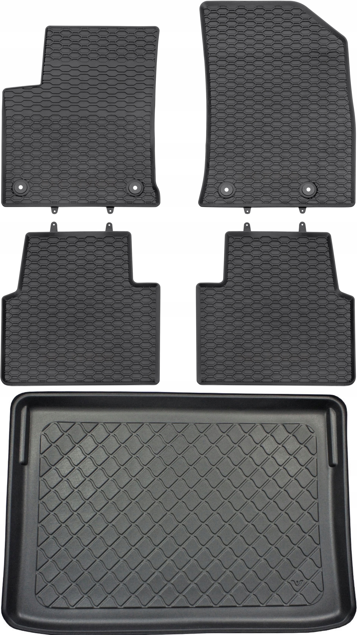 Opel Crossland X Crossover 2017 Koberce s rohožou