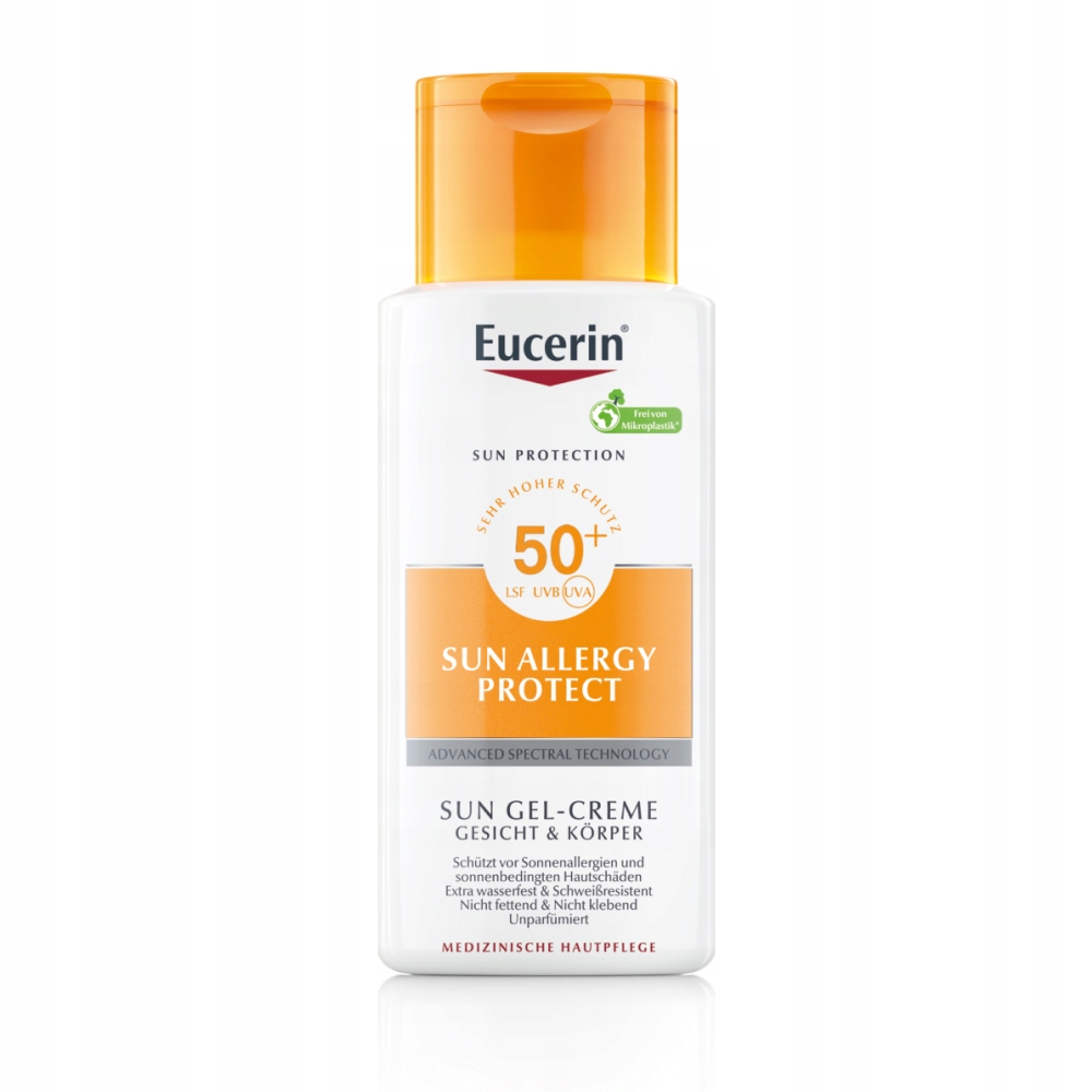 Eucerin Sun Allergy Protect Krem ochronny Spf 50+ do twarzy i ciała 150 ml