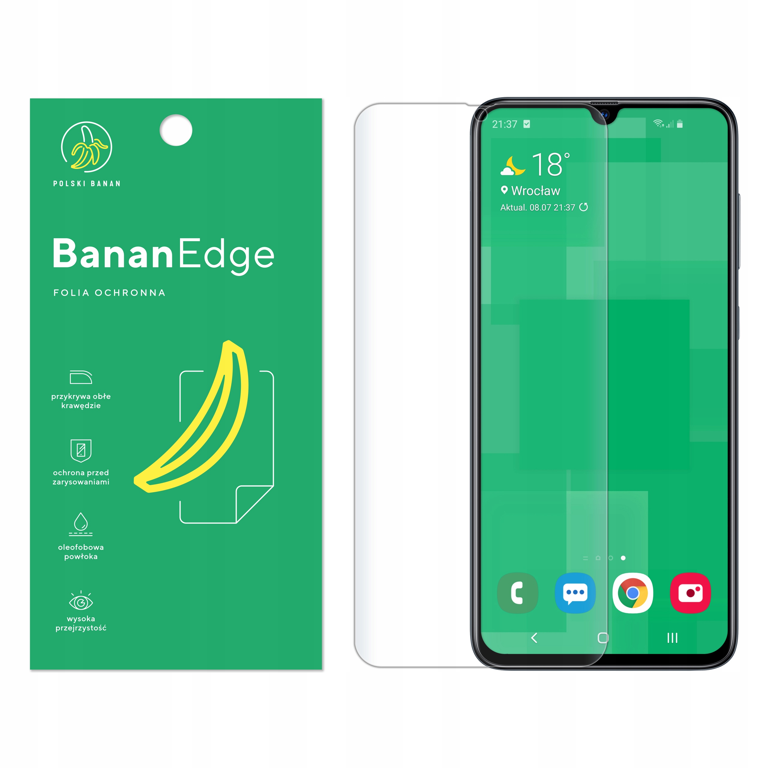 

Folia Ochronna Polski Banan do Samsung A70