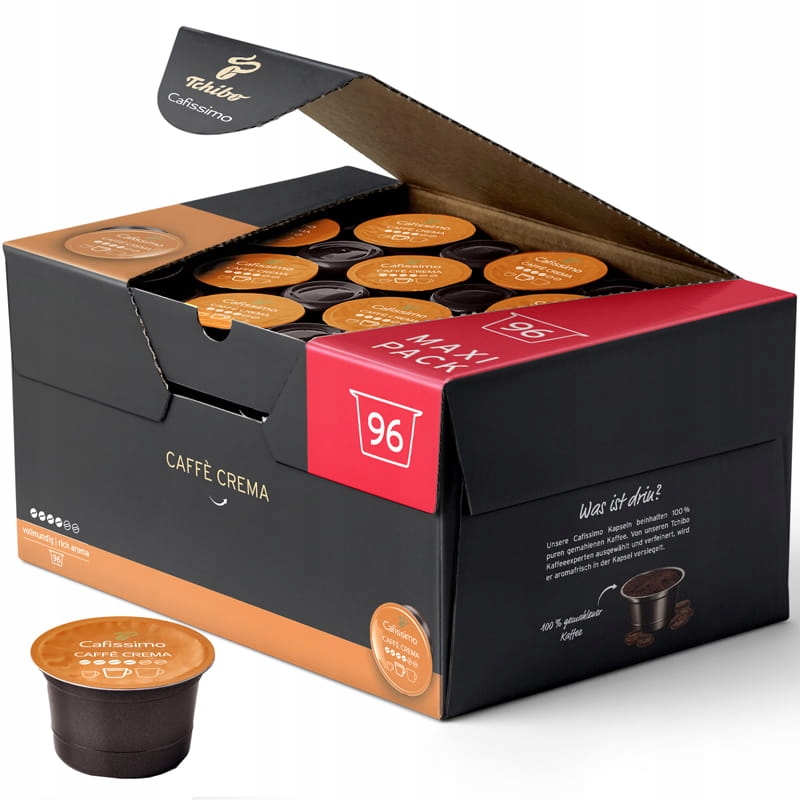 Tchibo Cafissimo Crema Rich Aroma 96 Капсул Арабика