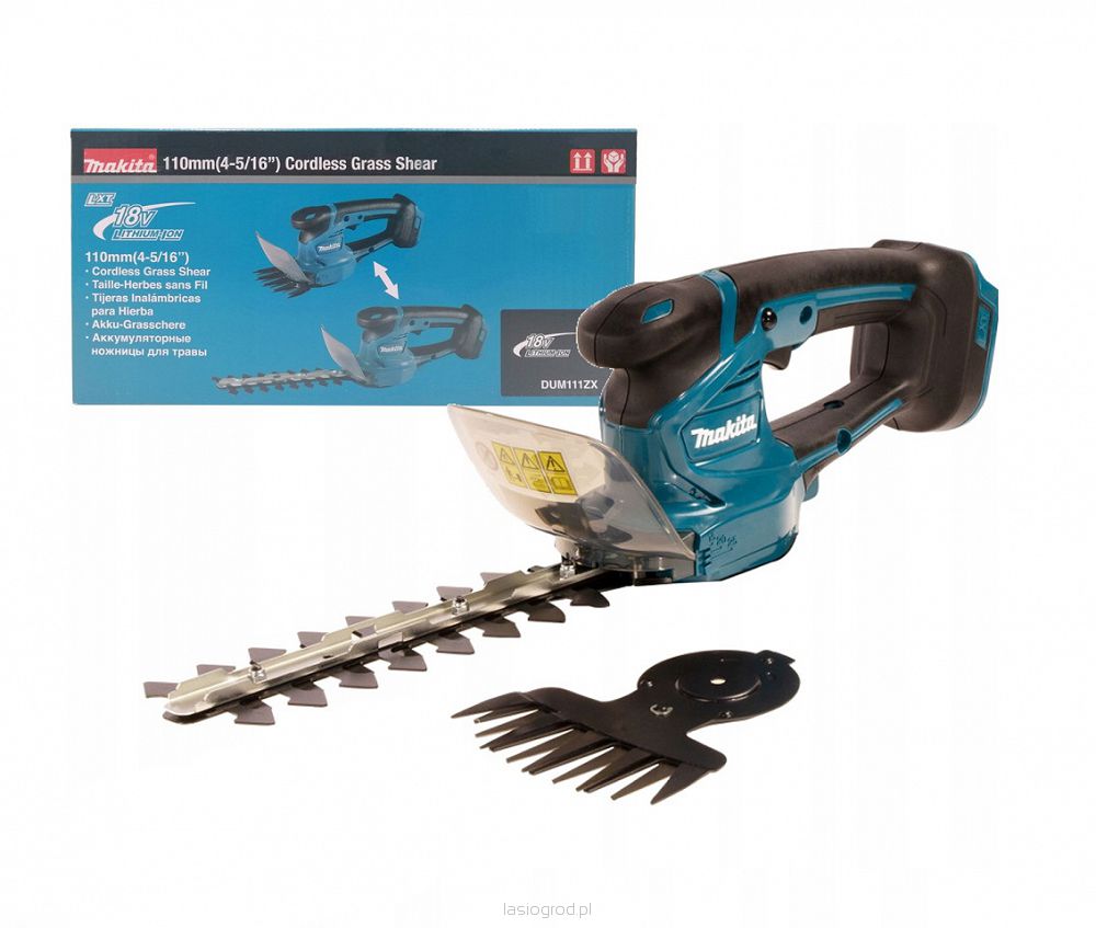 Makita Nůžky Na Živý Plot A Trávy DUM111ZX Lxt 18V 20 cm Lehké 1 Kg