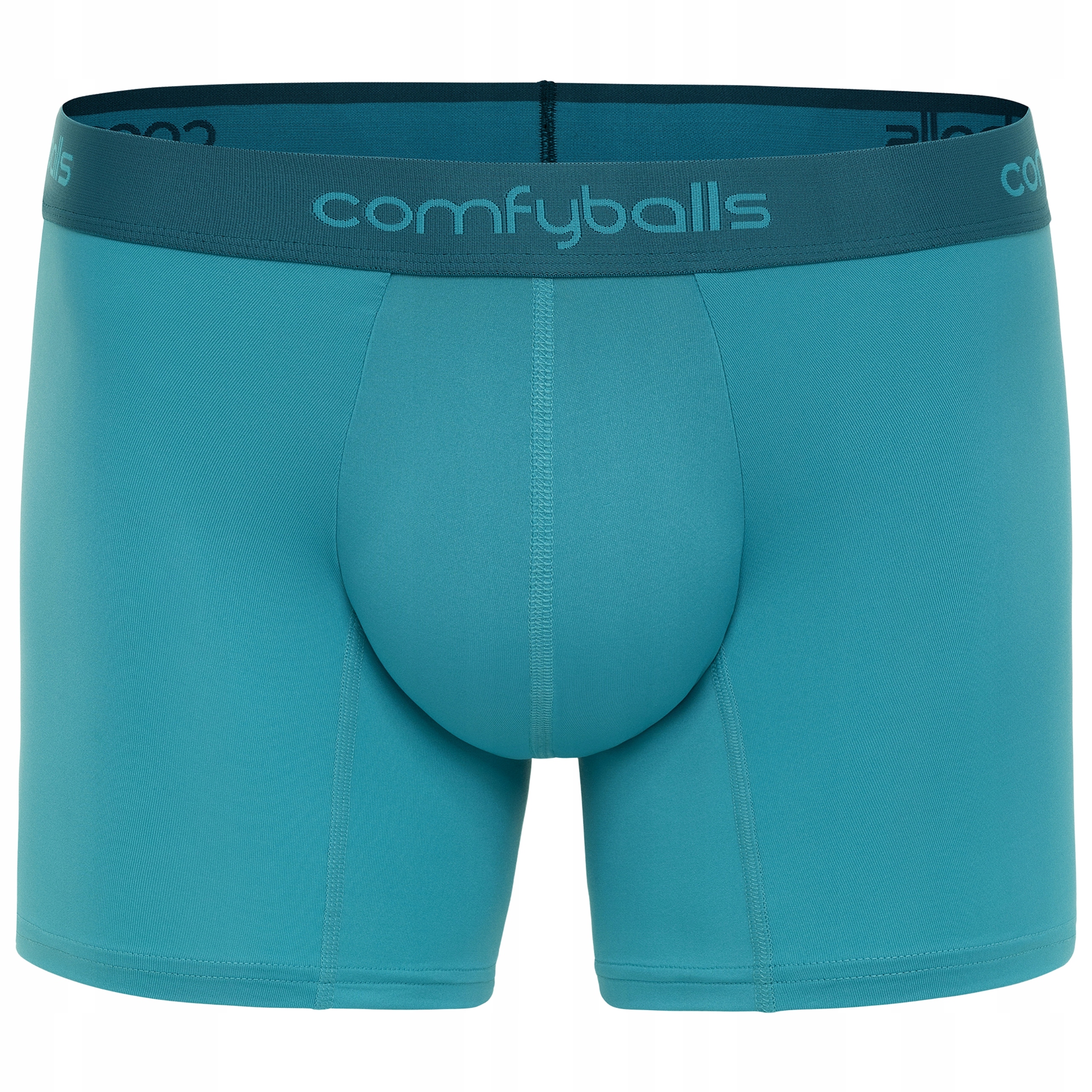 Bokserki Męskie Sportowe do Biegania Comfyballs Long Performance Blue L