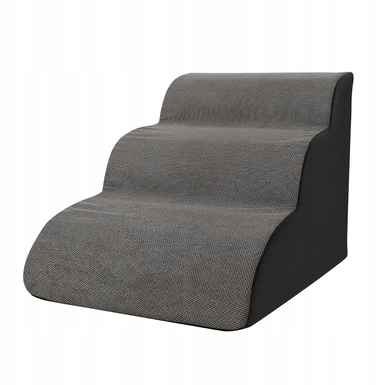 Levně Schody Pro Domácí Zvířata, Pro Psy A Kočky, Rampa, Pelech, Plošina, 3 Schody, Stabilní, 40 CM, Protiskluzové