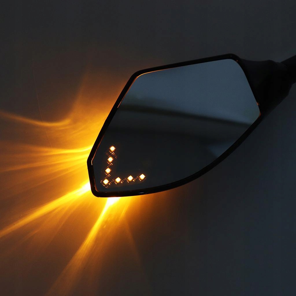 LUSTERKA MOTOCYKLOWE LED Z KIERUNKOWSKAZEM NLSE337 Producent Aptel