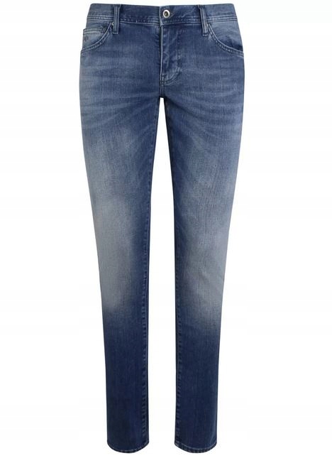 Armani Exchange spodnie 6RZJ14 Z2YJZ 1500 kolor denim Rozmiar 36/32