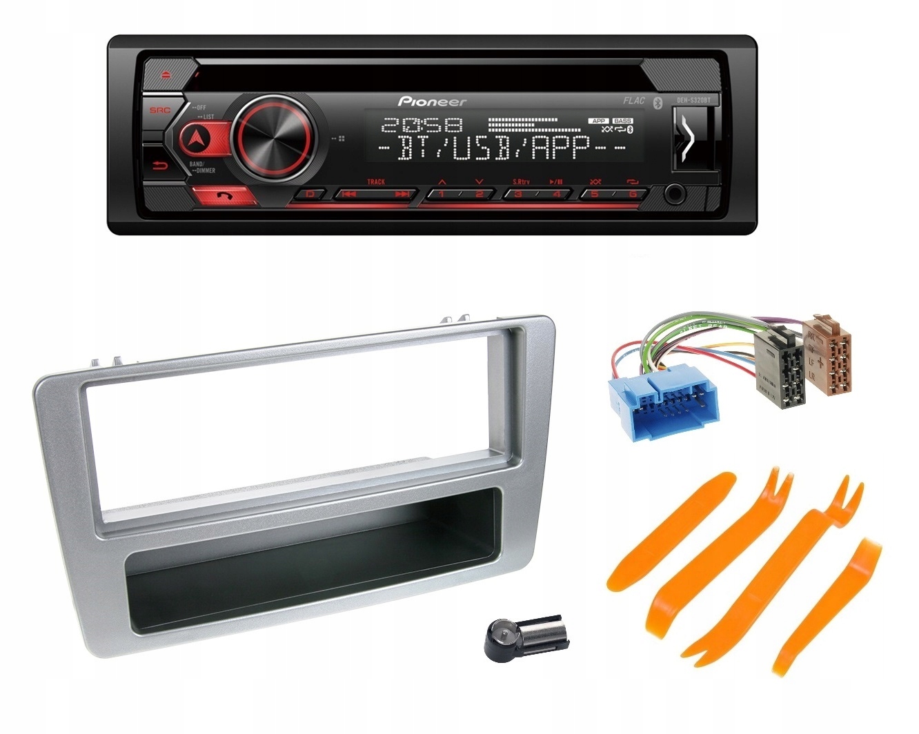 PIONEER DEH-S320BT RADIO CD AUX HONDA CIVIC VII