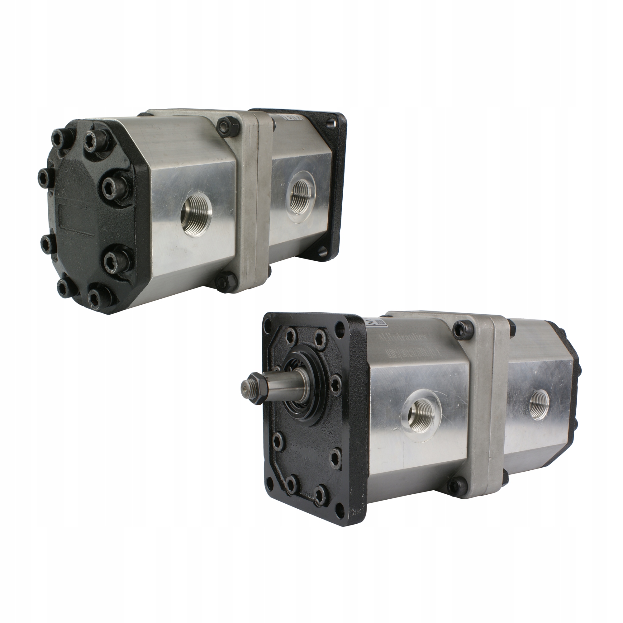 A1.40.10.3911 - 2-секционный шестеренчатый насос правый 39/39 cm3 HYDROLIDER