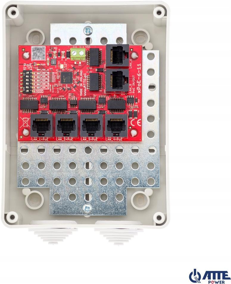 Switch 6-PORTOVÝ Poe Atte xPoE-6-11-S3