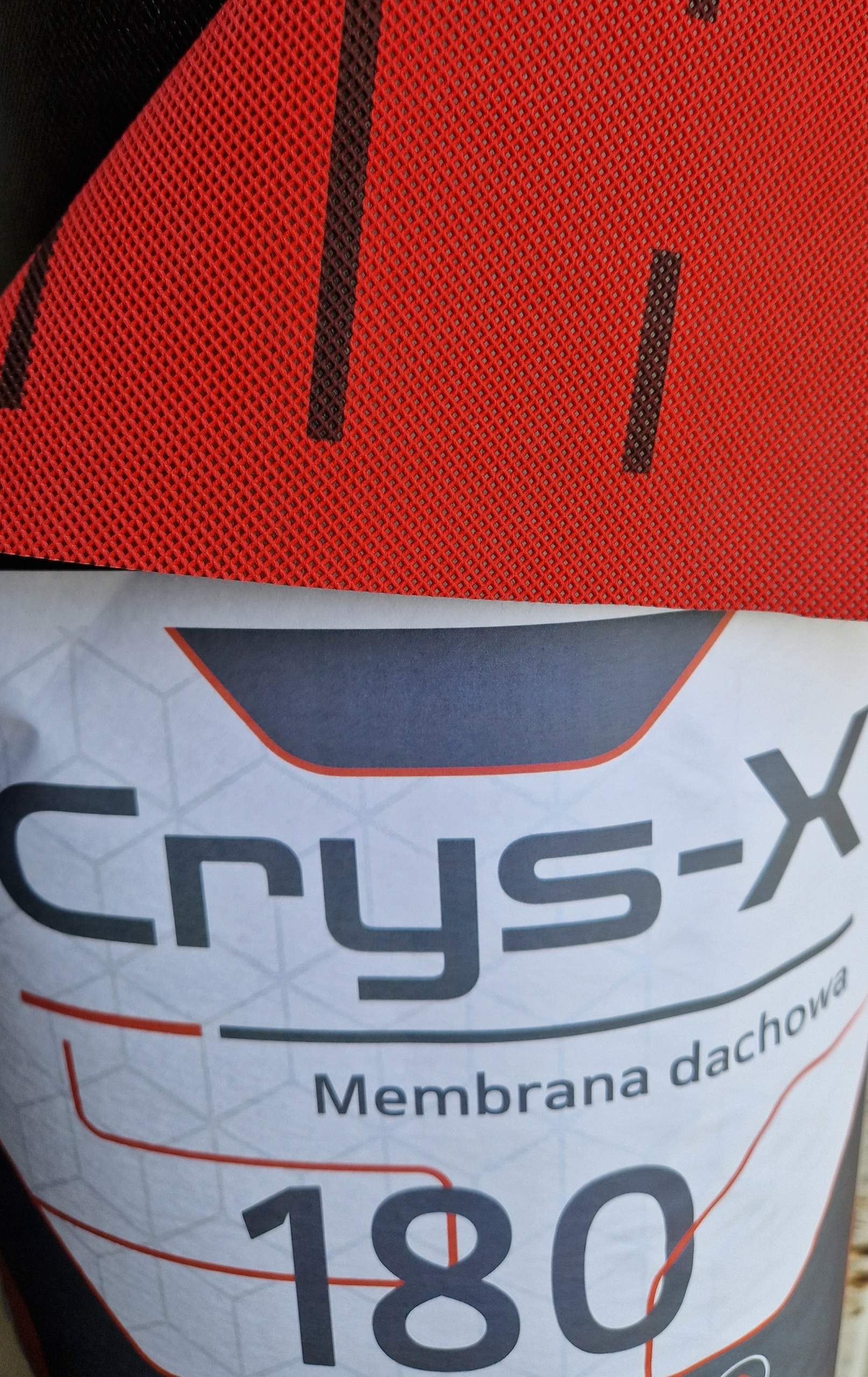 Membrana dachowa Crys-X 180 czerwona mocna red strong Marka inna