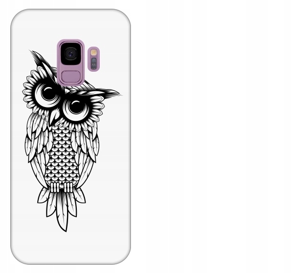 

Etui pokrowiec Samsung Galaxy S9 Sowa