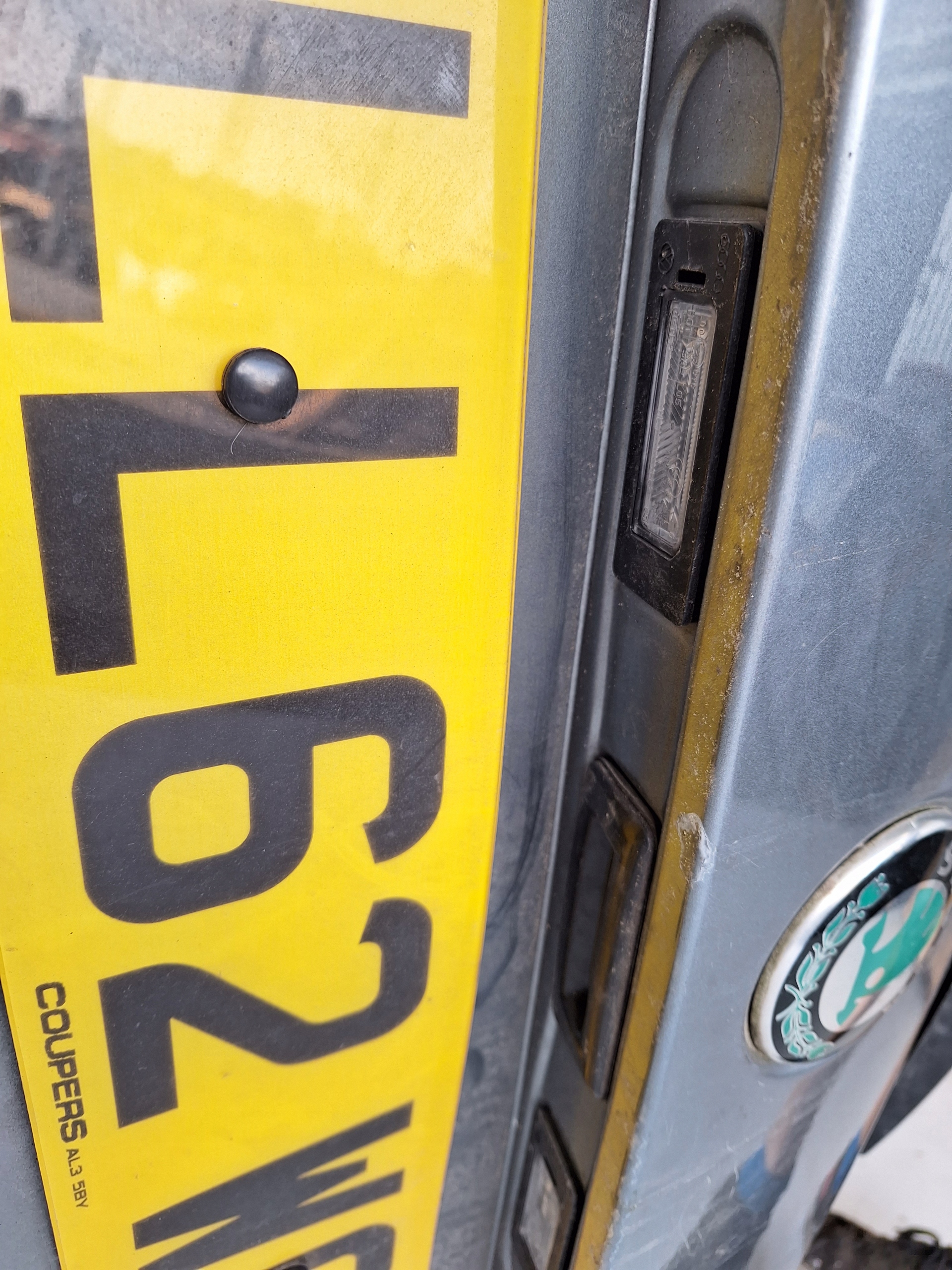 SKODA FABIA II 06-14 boot door KOMBI