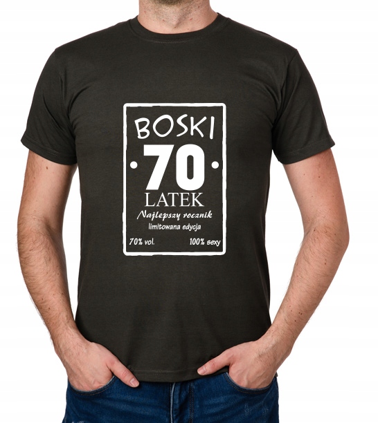 

koszulka Boski 70 Latek prezent