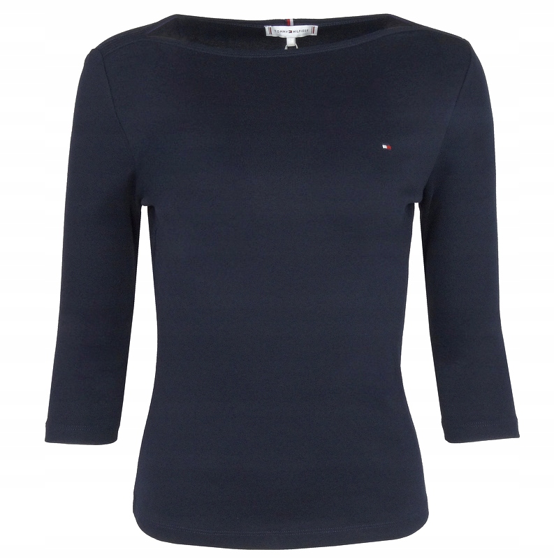 Tommy Hilfiger dámská halenka, Slim, tmavě modrá, Xs