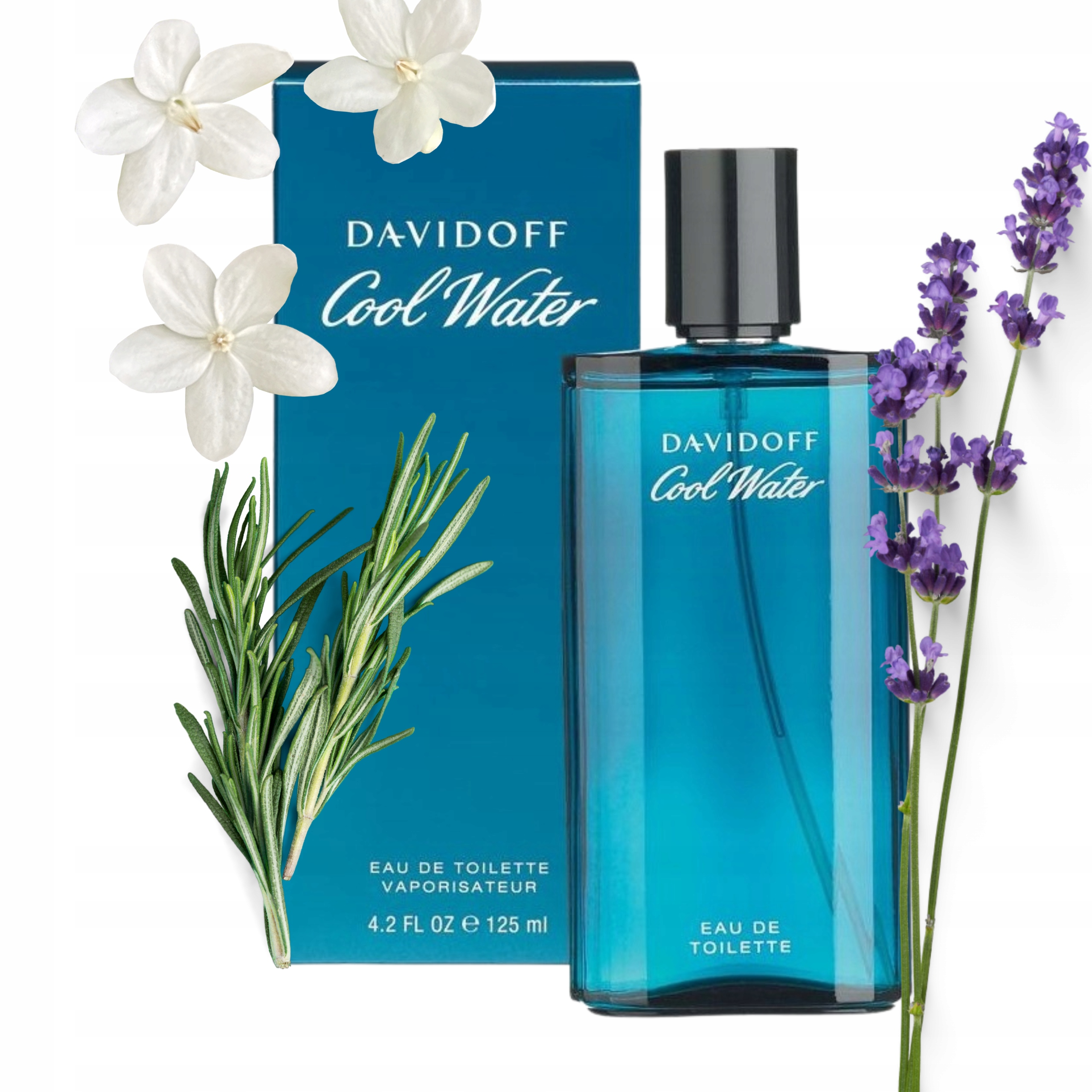 Perfumy Męskie Davidoff Cool Water 125 ML woda toaletowa Edt