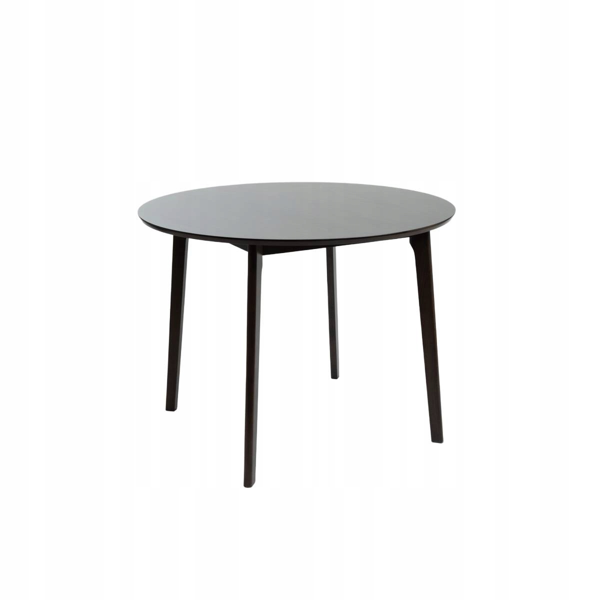 Stôl Malti tmavohnedý 100x100x75 cm Homla