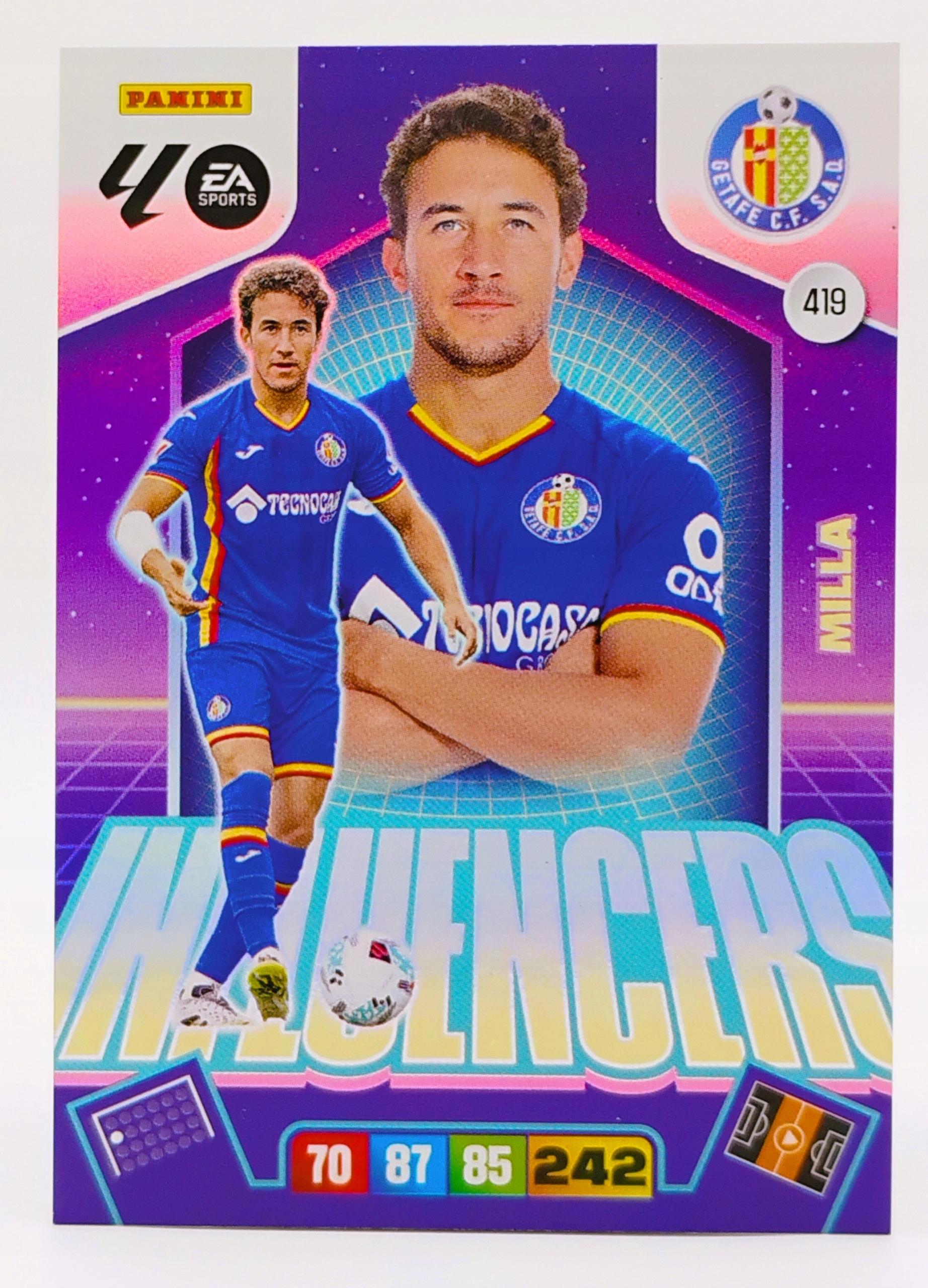 Panini La Liga 2025-2026 Influencer 419 Milla Getafe Cf
