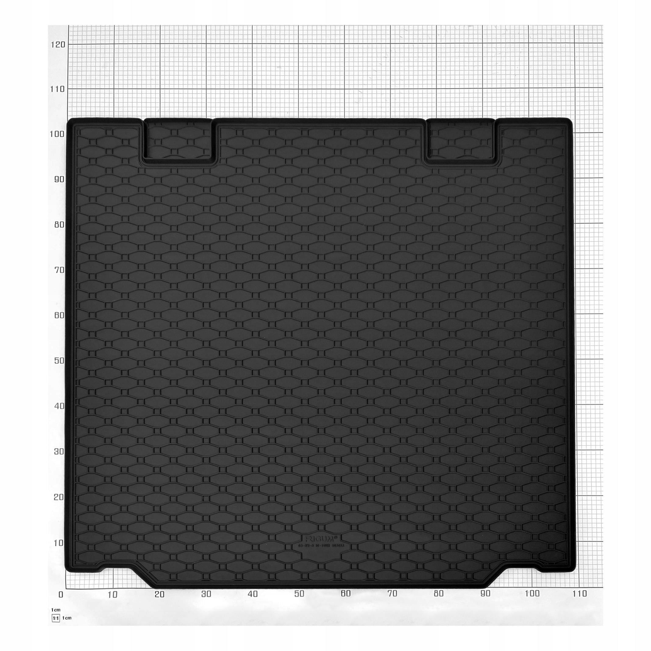 Zestaw dywaników do BMW 5 F11 Touring od 2010 do 2014 Materiał guma