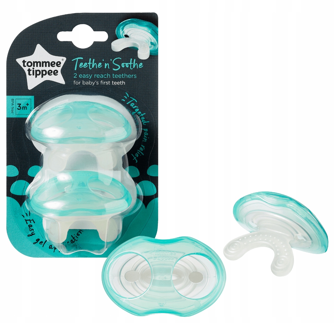 

Tommee Tippee Gryzak Dziąsełko 3m+ Ząbkowanie 2szt