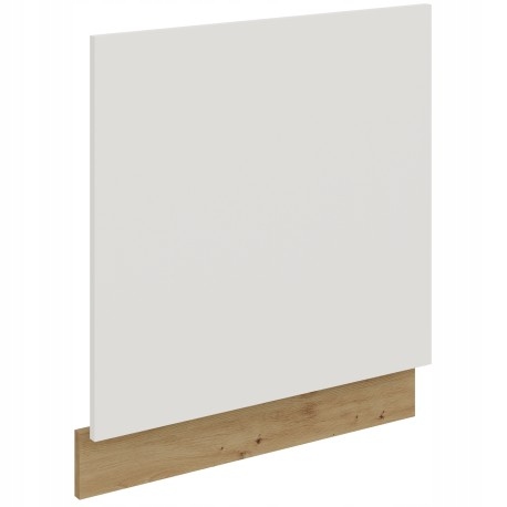 Přední strana do myčky nádobí 60 570x596 Modulo bílá Afm dub artisan