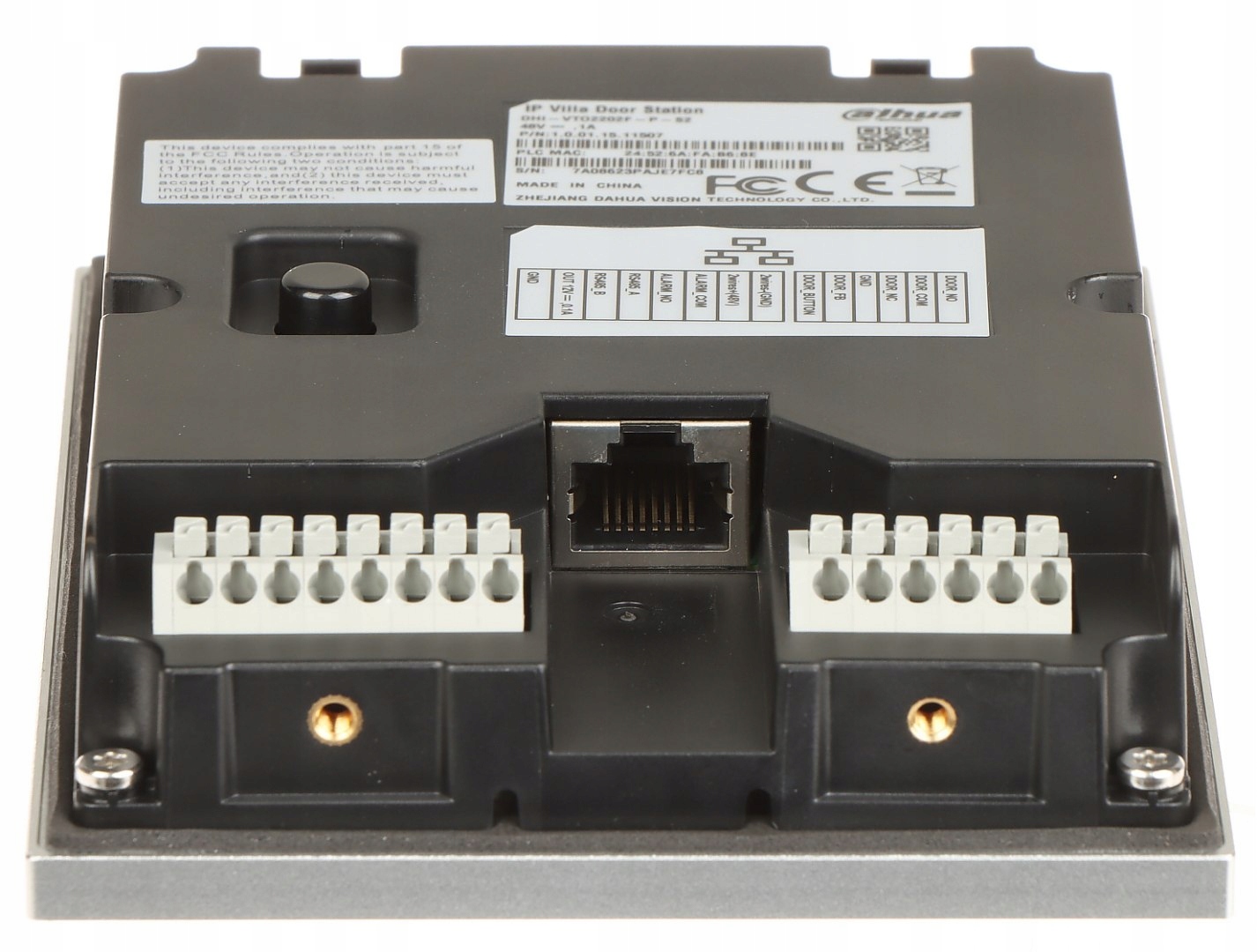 WIDEODOMOFON VTO2202F-P-S2 DAHUA Typ domofonu Przewodowy