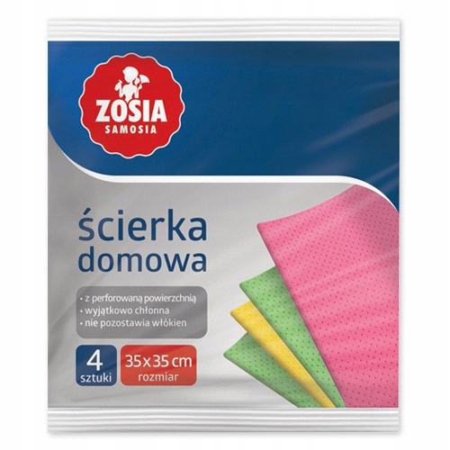

Zosia Samosia ścierka domowa 4SZT 35x35cm